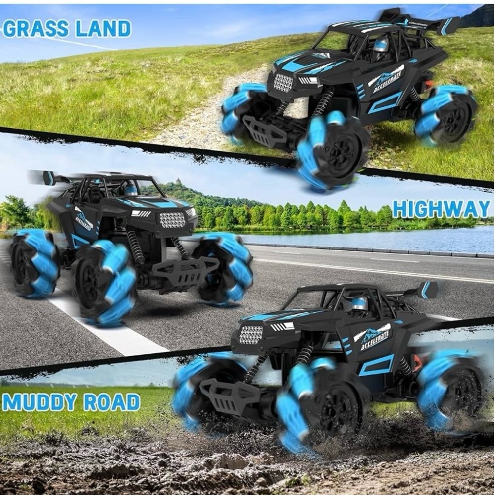 🆕- Remote Control Car, 2.4GHz RC Stunt Car, 360 Rotation. Red - Picture 5 of 8